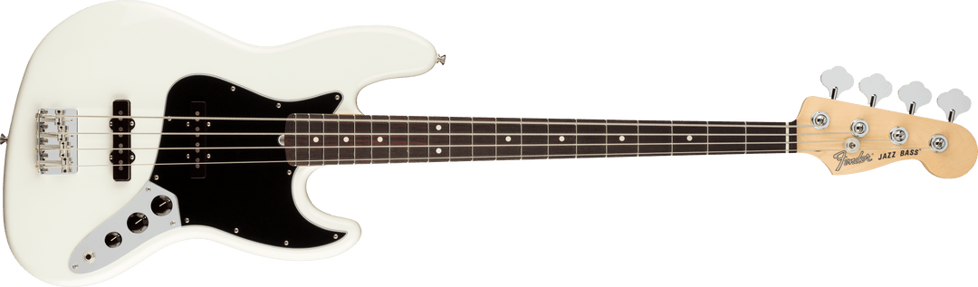 Fender American Performer Jazz Bass, Rosewood Fingerboard, Arctic White - A Strings